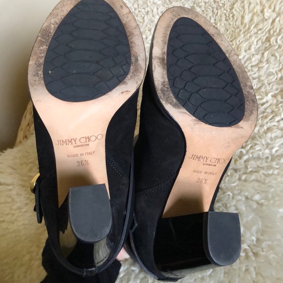JIMMY CHOO suede booties - Picture 10 of 12